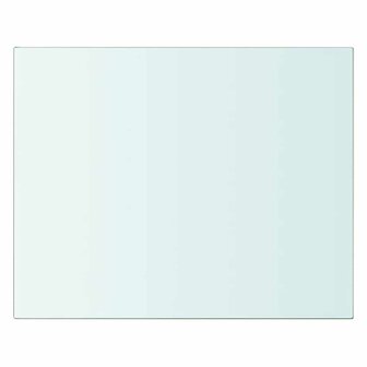 Wandschap transparant 20x25 cm glas 2