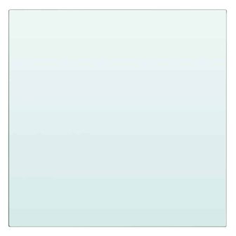 Wandschap transparant 30x30 cm glas 2