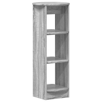 Bijzetkast Grijs sonoma 40 x 40 x 100 cm Geconstrueerd hout 2