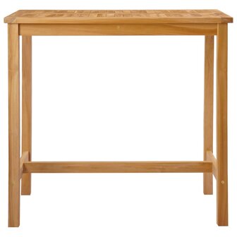 Bartafel Naturel 110 x 60 x 105 cm Massief Teakhout 3