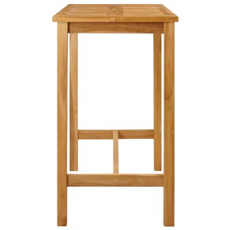 Bartafel Naturel 110 x 60 x 105 cm Massief Teakhout 4