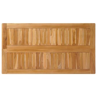 Bartafel Naturel 110 x 60 x 105 cm Massief Teakhout 5