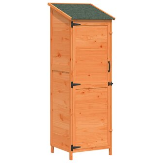 Tuinschuur Bruin 59,5 x 56 x 176,5 cm Bewerkt hout 2