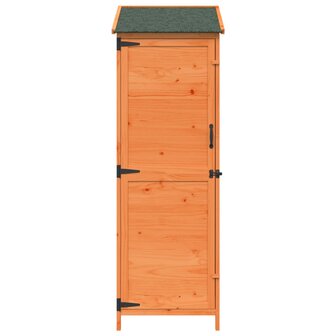 Tuinschuur Bruin 59,5 x 56 x 176,5 cm Bewerkt hout 5