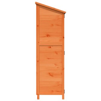 Tuinschuur Bruin 59,5 x 56 x 176,5 cm Bewerkt hout 6