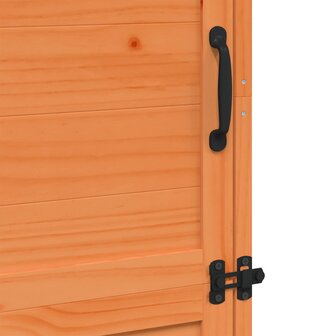 Tuinschuur Bruin 59,5 x 56 x 176,5 cm Bewerkt hout 9