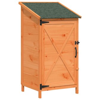 Tuinschuur Bruin 59,5 x 56 x 113,5 cm Bewerkt hout 2