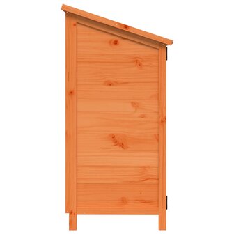 Tuinschuur Bruin 59,5 x 56 x 113,5 cm Bewerkt hout 6