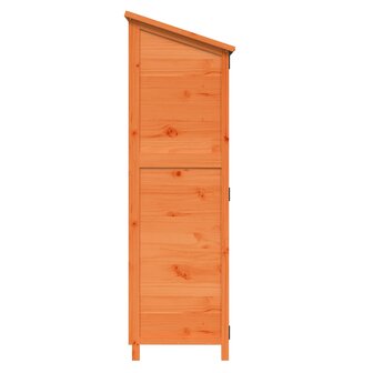 Tuinschuur Bruin 59,5 x 56 x 176,5 cm Bewerkt hout 6