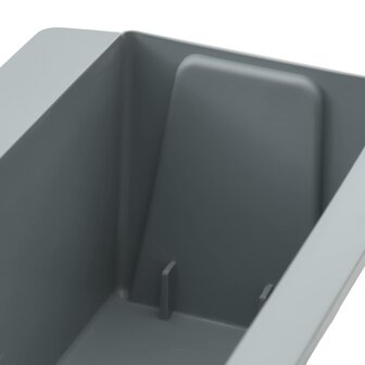 Bloembakken voor Euro-pallets 12 pcs Lichtgrijs 7