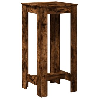 Bartafel 51x50x103,5 cm bewerkt hout gerookt eikenkleur 5