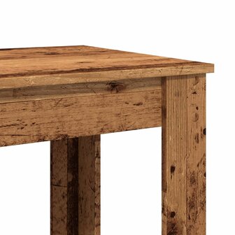 Bartafel 102x50x103,5 cm bewerkt hout oud houtkleurig 7