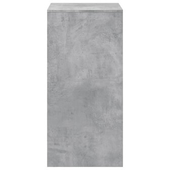 Bartafel 51x50x103,5 cm bewerkt hout betongrijs 6