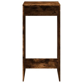 Bartafel 51x50x103,5 cm bewerkt hout gerookt eikenkleur 4