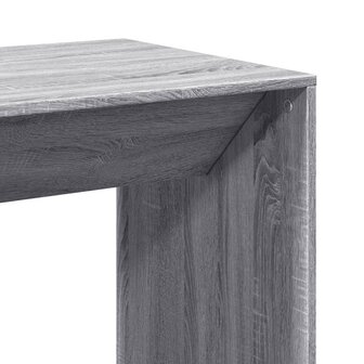 Bartafel 51x50x103,5 cm bewerkt hout grijs sonoma eikenkleurig 7