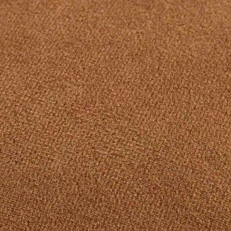Kruk fluweel 28 x 36 cm bruin en goudkleurig 2