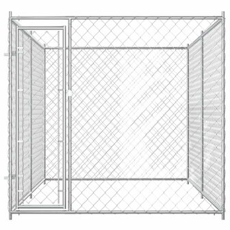 Hondenkennel voor buiten 382x192x185 cm 4