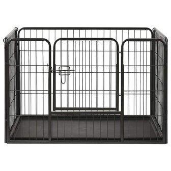 Puppyren 91,5x59x61 cm staal 2