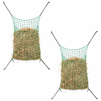 Hooinetten 2 st rechthoekig 0,9x1,5 m PP 1