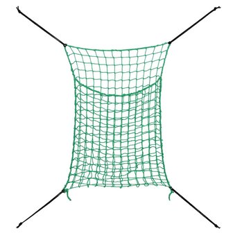 Hooinetten 2 st rechthoekig 0,9x1,5 m PP 4