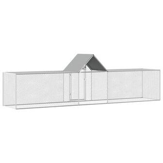 Kippenren 5x1x1,5 m gegalvaniseerd staal 5