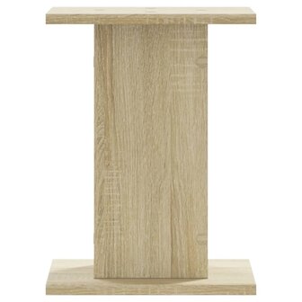 Speakerstandaards 2 st 30x30x40 cm bewerkt hout sonoma eiken 3