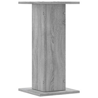 Speakerstandaards 2 st 30x30x60 cm bewerkt hout grijs sonoma 4