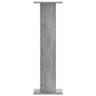 Speakerstandaards 2 st 30x30x95 cm bewerkt hout grijs sonoma 3