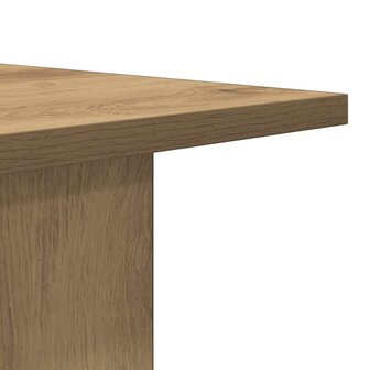 Speakerstandaards 2 st 30x30x95 cm hout artisanaal eikenkleurig 6