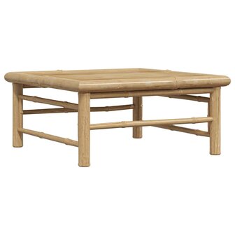 2-delige Loungeset met donkergrijze kussens bamboe 7