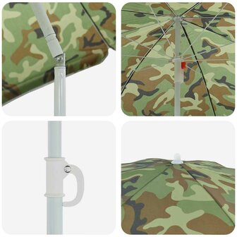 Parasol Camouflage 161 x 161 x 193 cm Polyester 5