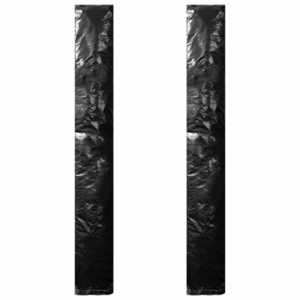 Parasolhoezen 2 st met rits 200 cm PE 1