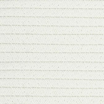 Wasmand &Oslash; 55x36 cm katoen grijs en wit 8