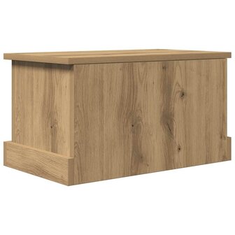 Opbergbox 30x50x28 cm bewerkt hout artisanaal eikenkleurig 6