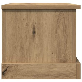 Opbergbox 30x50x28 cm bewerkt hout artisanaal eikenkleurig 7