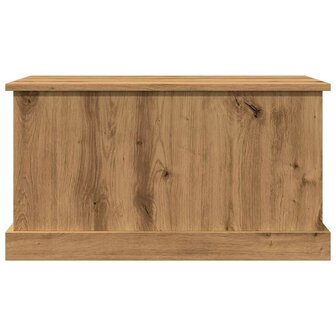 Opbergbox 70x40x38 cm bewerkt hout artisanaal eikenkleurig 8