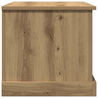 Opbergbox 70x40x38 cm bewerkt hout artisanaal eikenkleurig 12