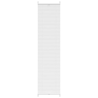 Rolgordijn 40x200 cm geplooid wit 2