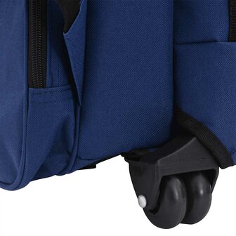 Huisdierentrolley inklapbaar blauw 6