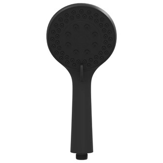 Doucheset Zwart 150 cm Roestvrij staal 4