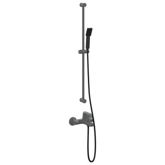 Doucheset Zwart 150 cm Roestvrij staal 3