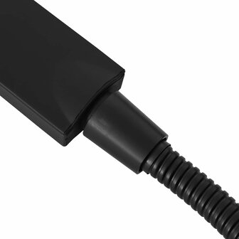 Doucheset Zwart 150 cm Roestvrij staal 8