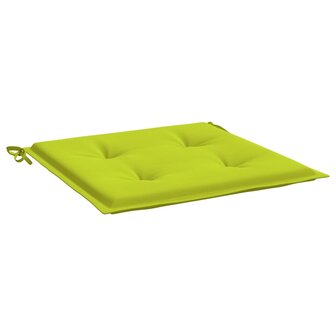 Tuinstoelkussens 6 st 50x50x4 cm oxford stof felgroen 5