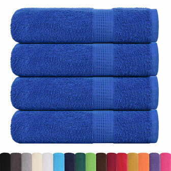 Handdoeken FROGN 4 st 50x100 cm 360 g/m&sup2; blauw 2