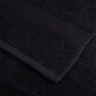 Badhanddoeken SOLUND 2 st 600 g/m&sup2; 70x140 cm zwart 6
