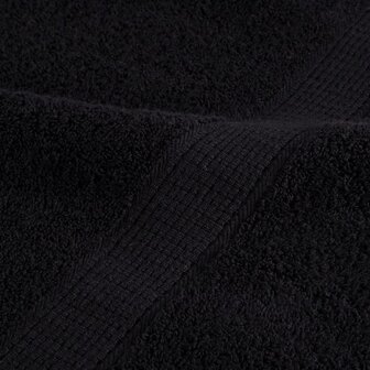 Handdoeken SOLUND 2 st 600 g/m&sup2; 50x100 cm zwart 7