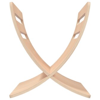 Tijdschriftenrek vloermodel hout naturel  6