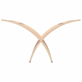 Tijdschriftenrek vloermodel hout naturel  8