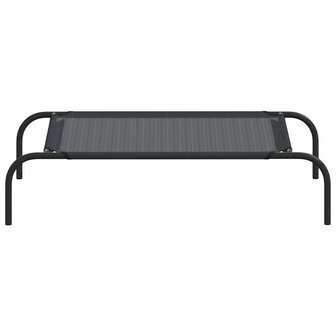 Hondenbed verhoogd S textileen zwart 4