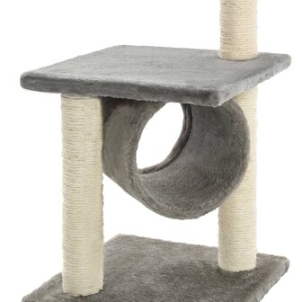 Kattenkrabpaal met sisal krabpalen 65 cm grijs  5